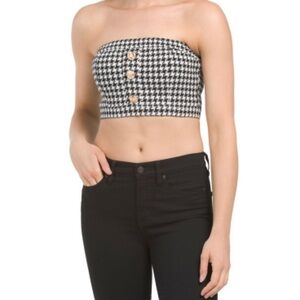 WALTER BAKER NWT gabby crop sleeveless top size L